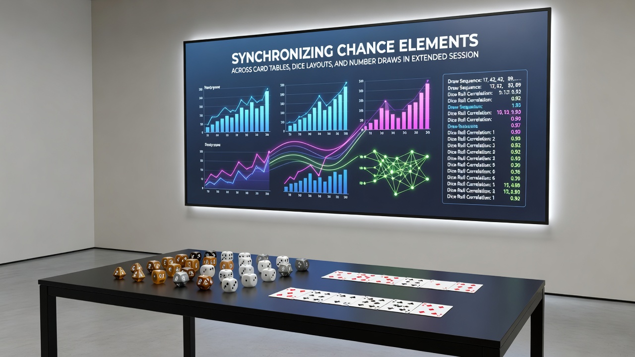 Detailed view of probability tracking tools used across card, dice, and number-based games in long sessions
